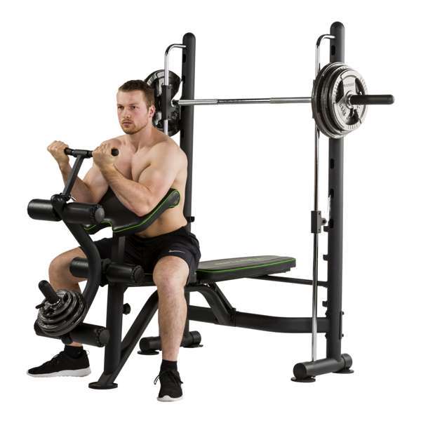 Fitness SM60 halterbank - Half Smith - Home Gym - Smithmachine